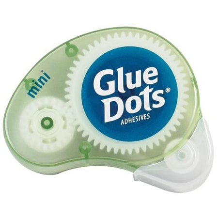 Bsc Preferred Dot N Go Poster Glue Dots Dispenser, 6PK GD120